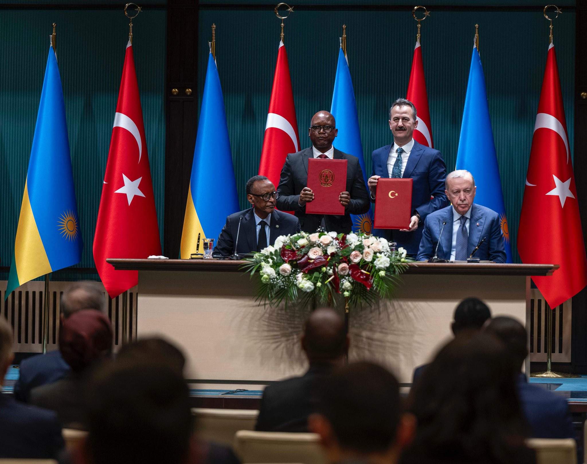 Rwanda, Turkey Sign Deals to strengthen Bilateral relations